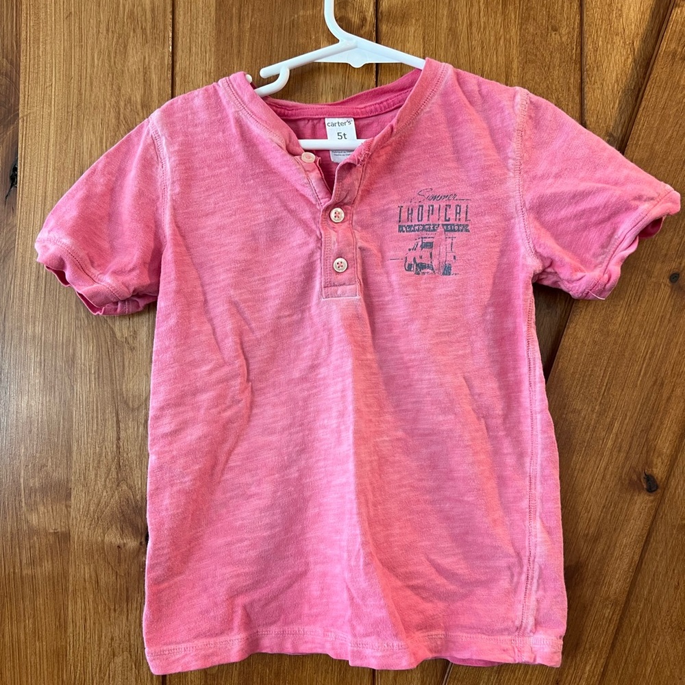 Pink Kids Shirt by OshKosh B'gosh